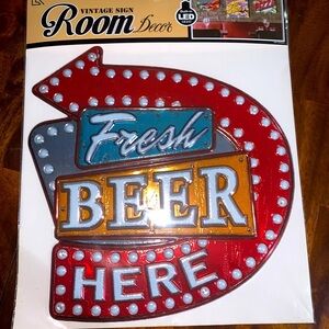 Vintage Sign Room decor